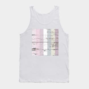 Preppy Spring colors lilac purple pink  pastel stripes Tank Top